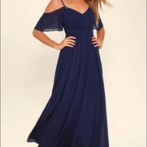 Lulu’s Navy Maxi Dress